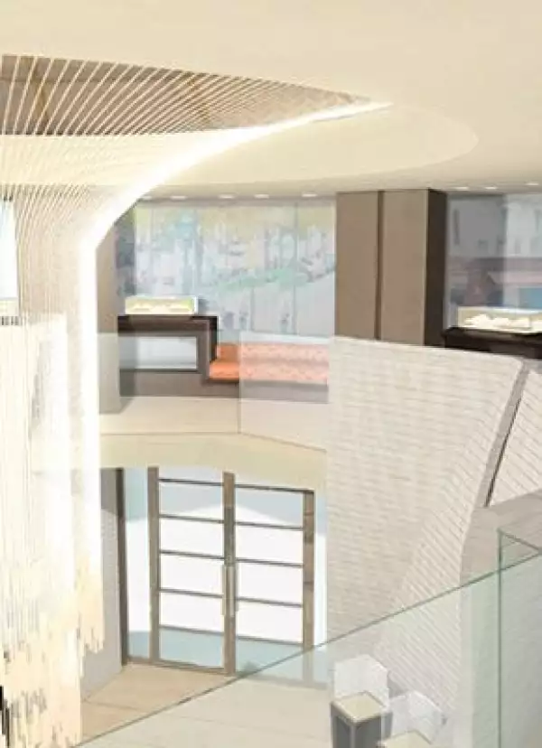 Los acabados son en madera de roble y mármol. (Foto: Cortesí