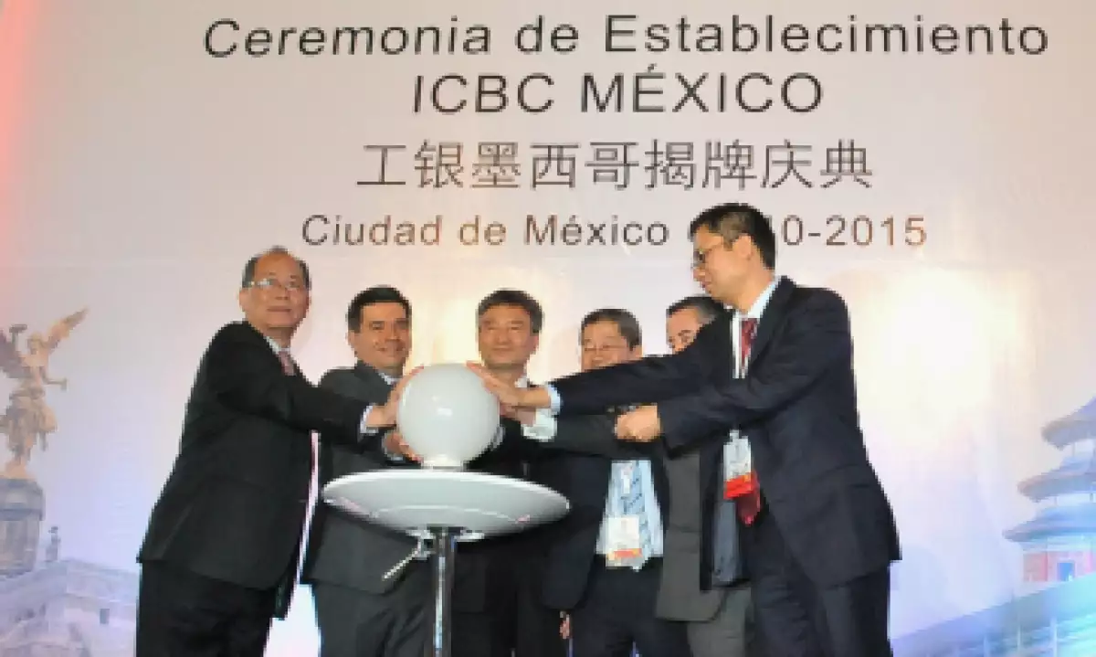  El Banco Industrial y Comercial de China concretó su establecimiento en México. (Foto: SHCP/ Cortesía)