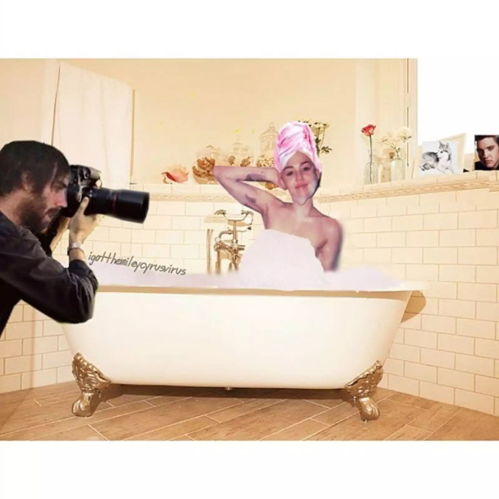 Miley toma con el mejor humor todas las noticias suyas que giran a su alrededor.