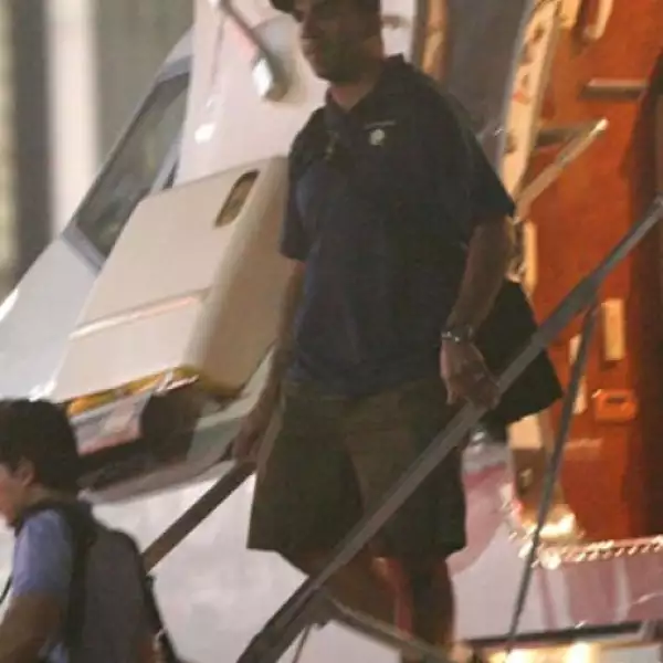 El beisbolista de los Yankees Alex Rodriguez, con quien Madonna supuestamente tiene un romance, viajó a México para asistir a la inauguración del Centro Deportivo Telmex Bicentenario.