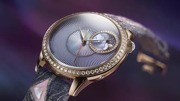 Foto del reloj Vacheron Constantin con diamantes alrededor de la esfera