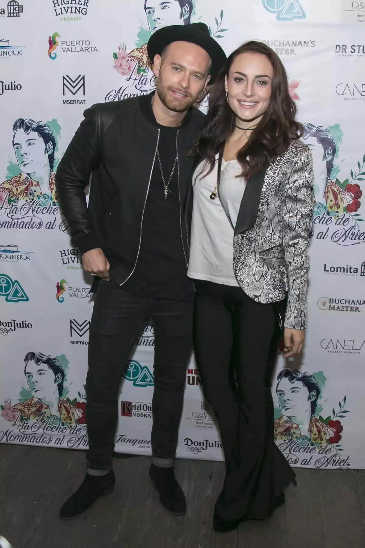 Luis Ernesto Franco y Marimar Vega.