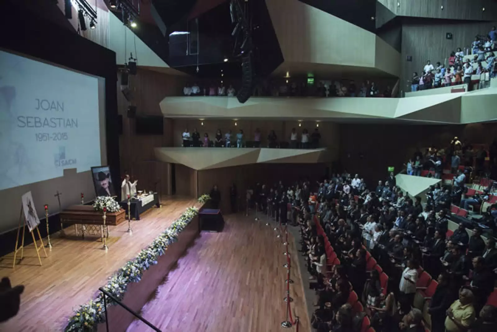 El homenaje de Joan Sebastian en el Centro Cultural Roberto Cantoral.