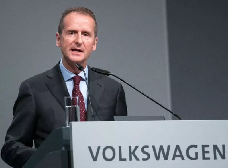Herbert Diess, CEO de Volkswagen