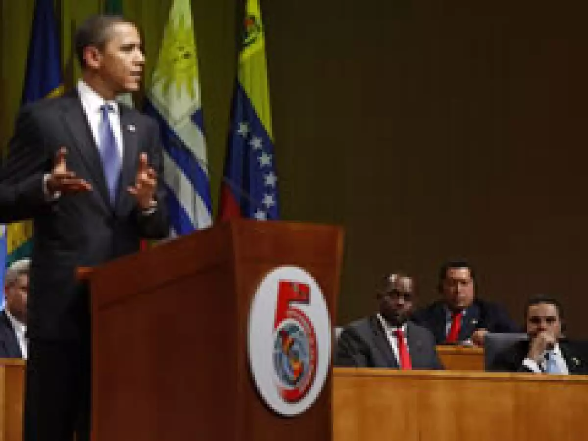 El president Barack Obama en la apertura de la Cumbre de las América. (Foto: Reuters)