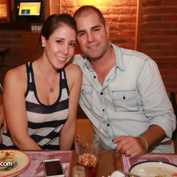 Paola Oropeza y Daniel Ramírez