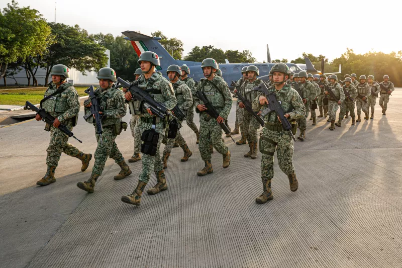 Arriban Fuerzas Armadas Sinaloa