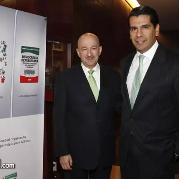 Carlos Salinas de Gortari y José Carlos Ramírez