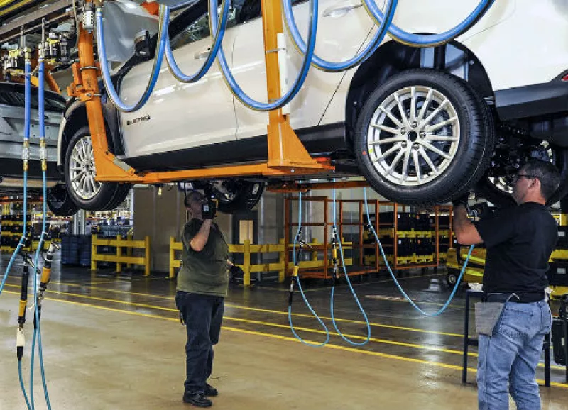 armado del Ford Focus