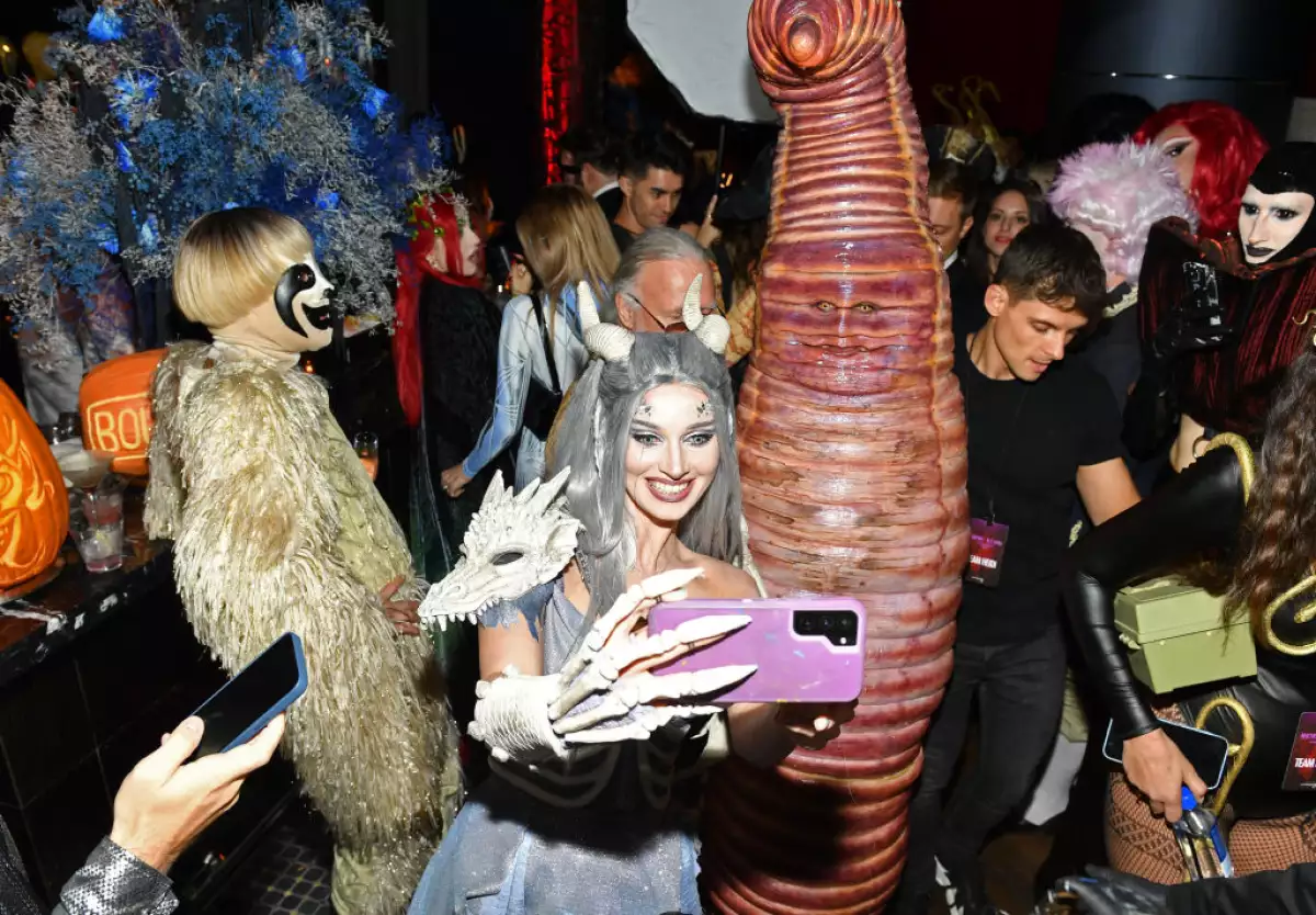 Heidi Klum's 21st Annual Halloween Party Presented By Now Screaming x Prime Video And Baileys Irish Cream Liqueur At Sake No Hana At Moxy Lower East Side