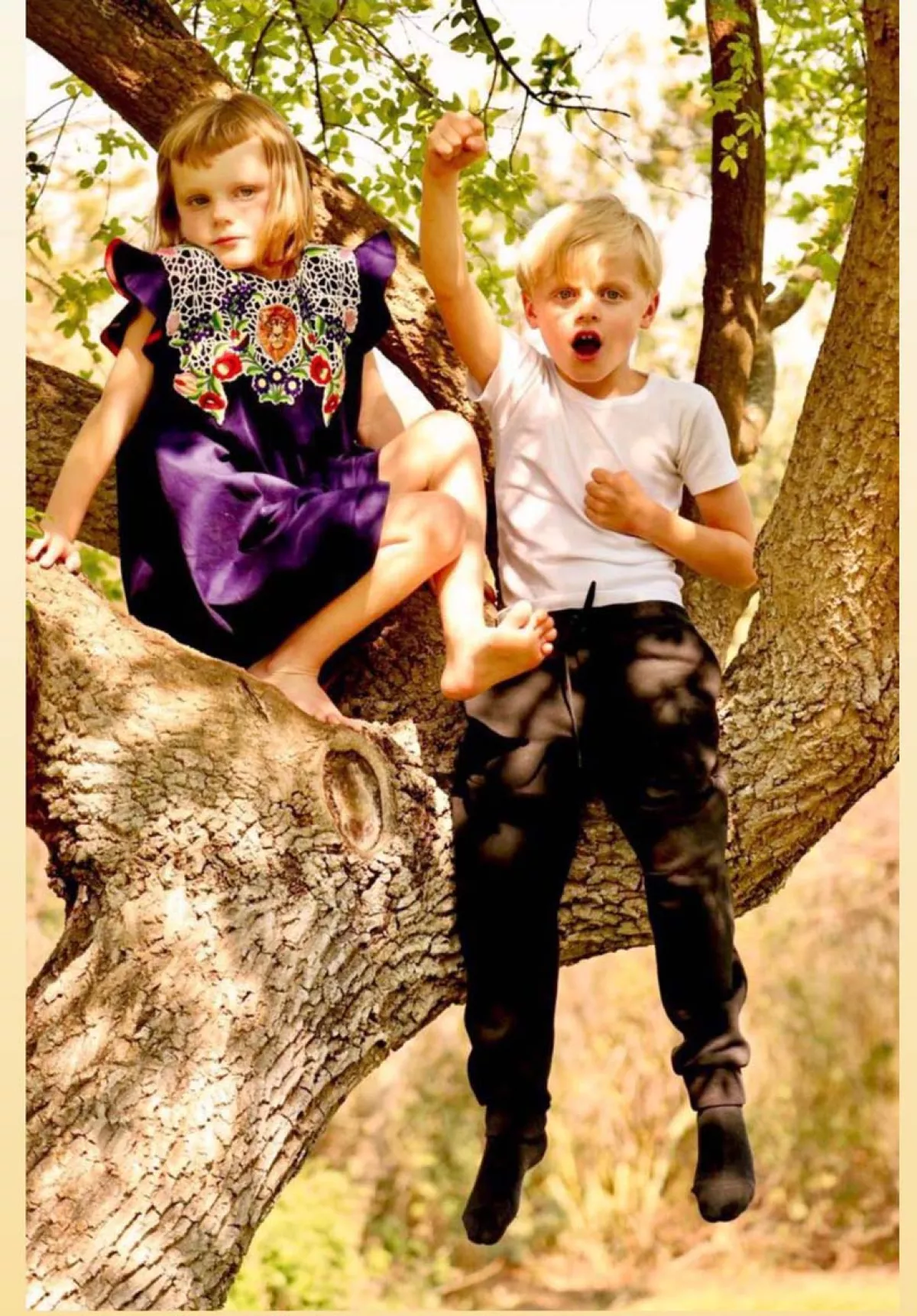 Gabriella y Jacques de Mónaco