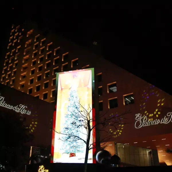 ENCENDIDO DEL ÁRBOL DE NAVIDAD PALACIO DE HIERRO POLANCO