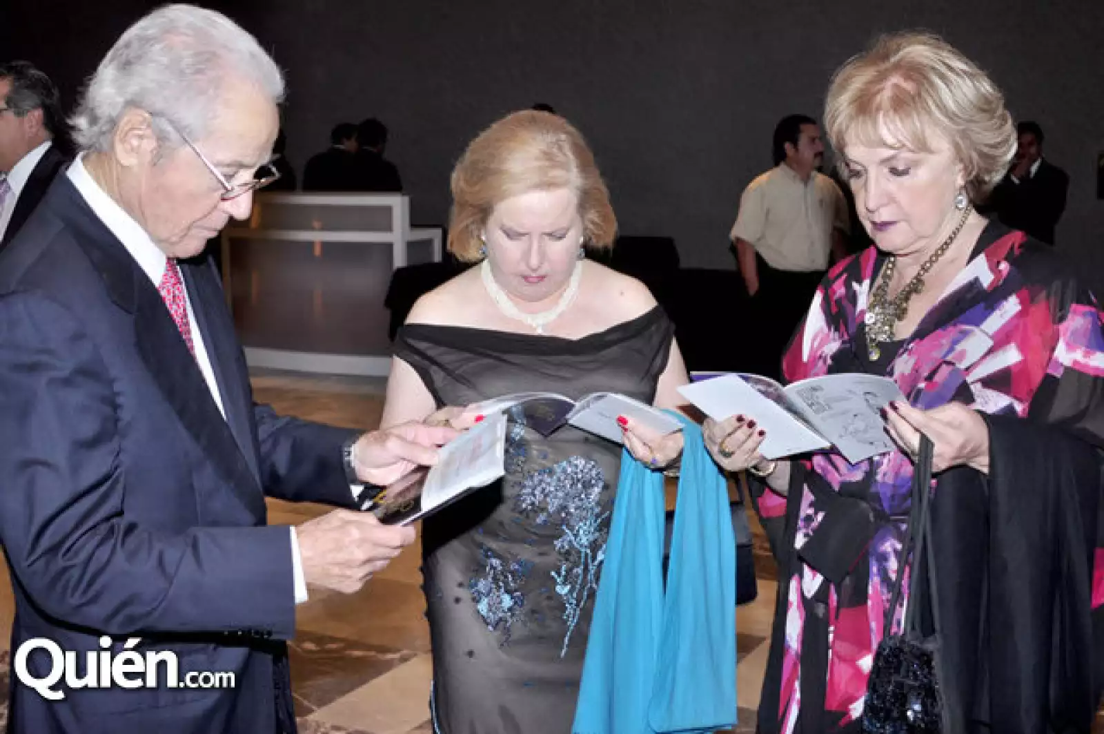Octaviano Longoria,Josefina Rodríguez de Longoria y América Domínguez Lozano