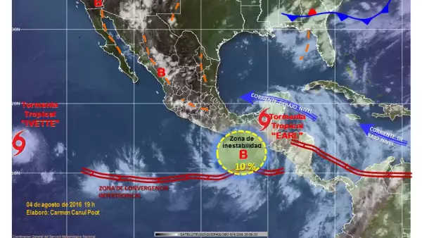 Lluvias por todos lados