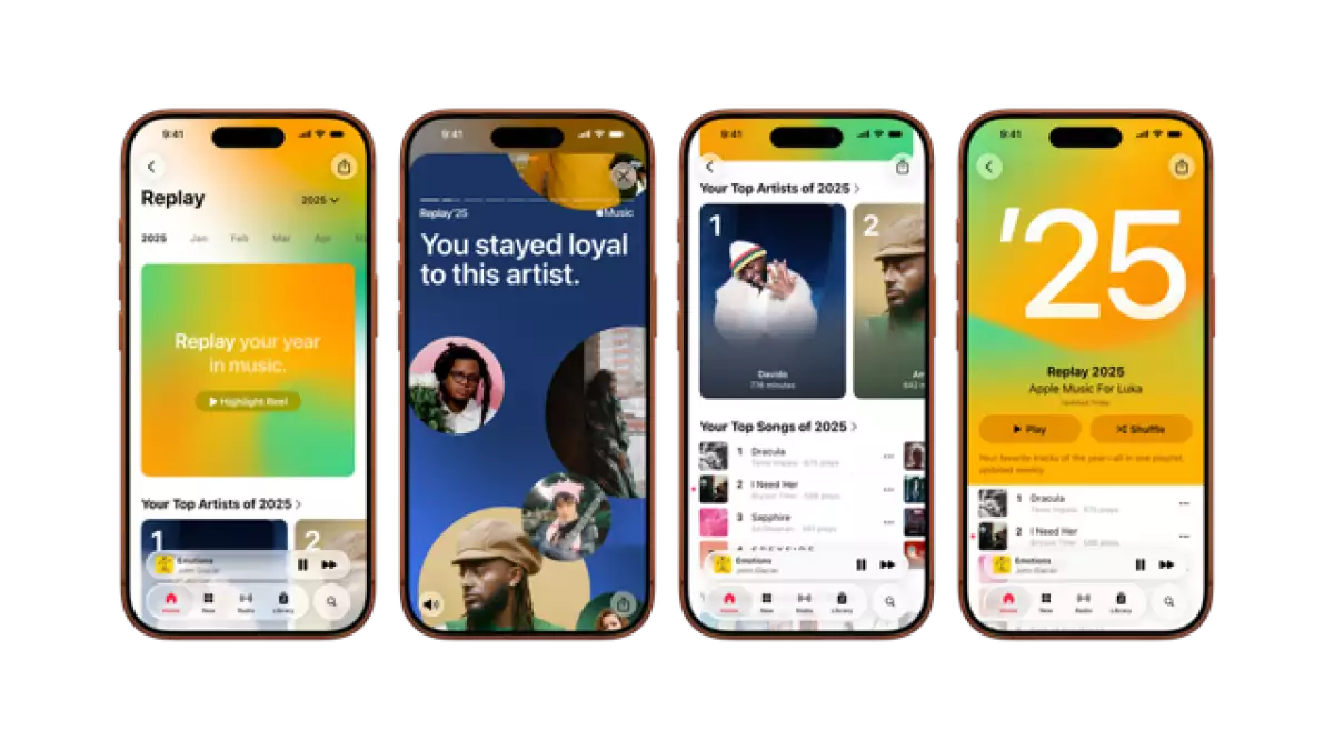 Apple Replay 2025: los géneros musicales y los artistas que dominaron el año