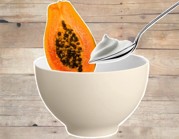 Mascarilla de papaya.