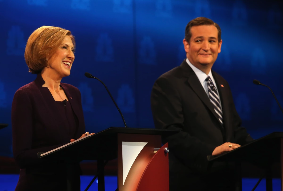 Carly Fiorina y Ted Cruz serán compañeros con aspiraciones presidenciales y buscan derrotar a Donald Trump.