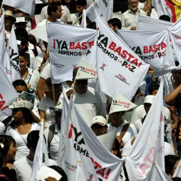 marcha estudiantes no violencia