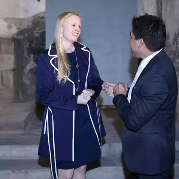 Karin Homberg y Miguel López