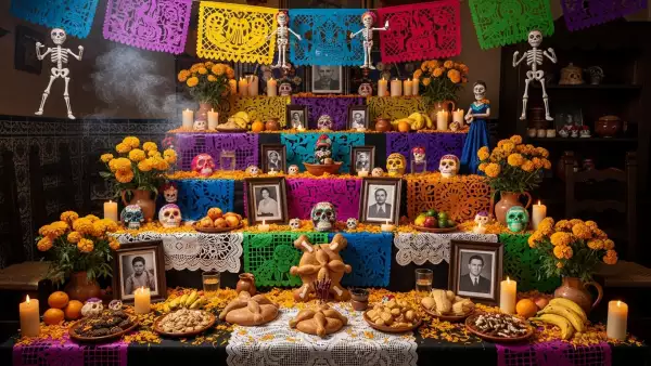 ¿Cuándo se pone la ofrenda de Día de muertos a niños, accidentados y mascotas?