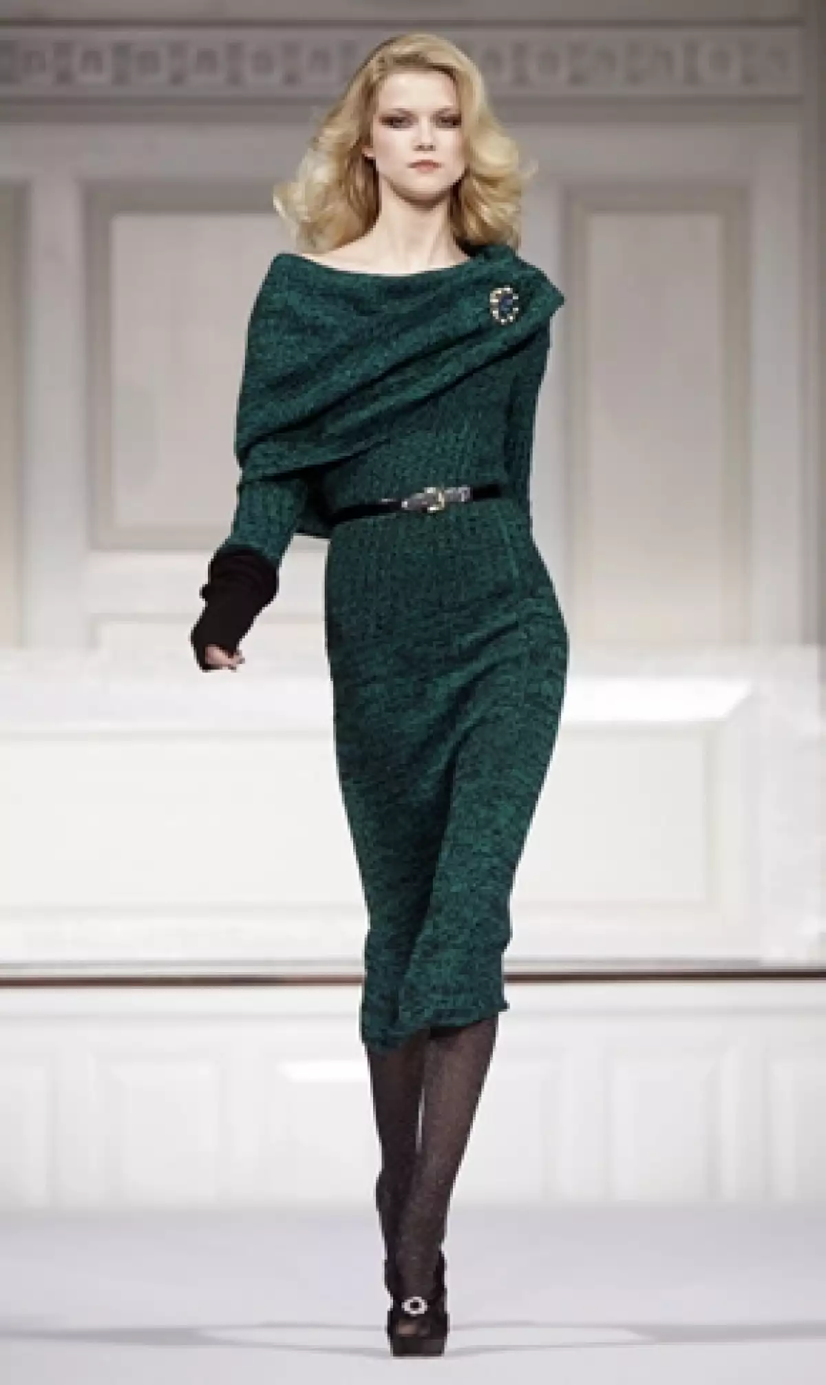 Vestido de Oscar de la Renta.