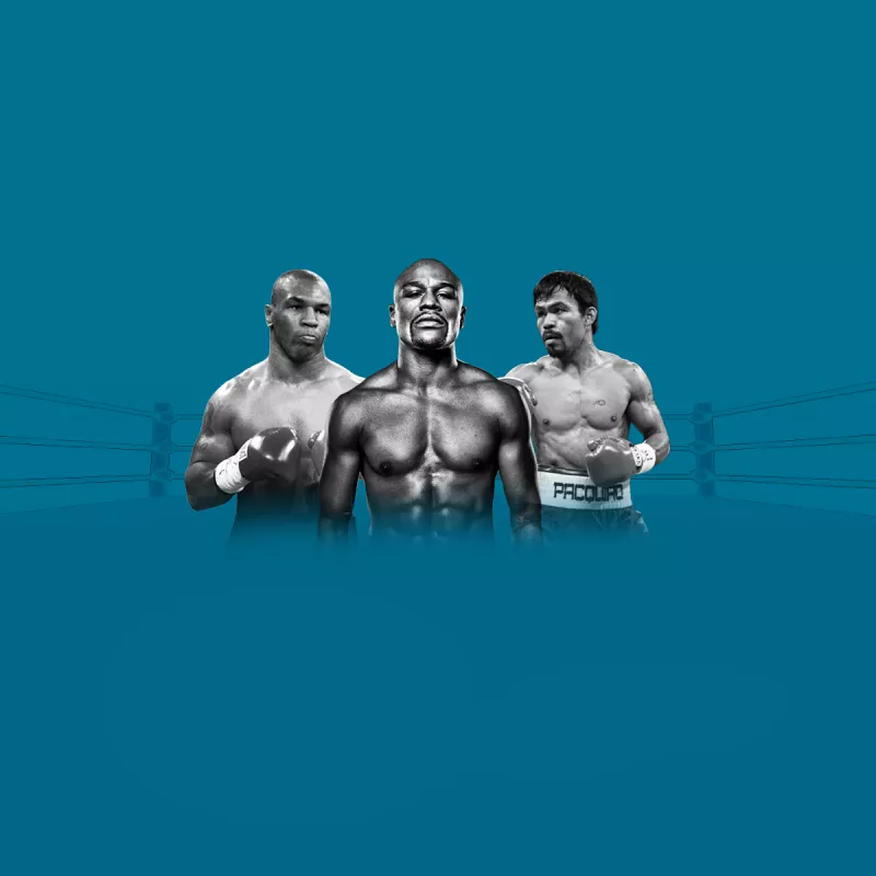Algunos de los encuentros de Floyd Mayweather Jr., Manny Pacquiao y Mike Tyson encabezan las peleas con más ganancias en la historia de ese deporte.