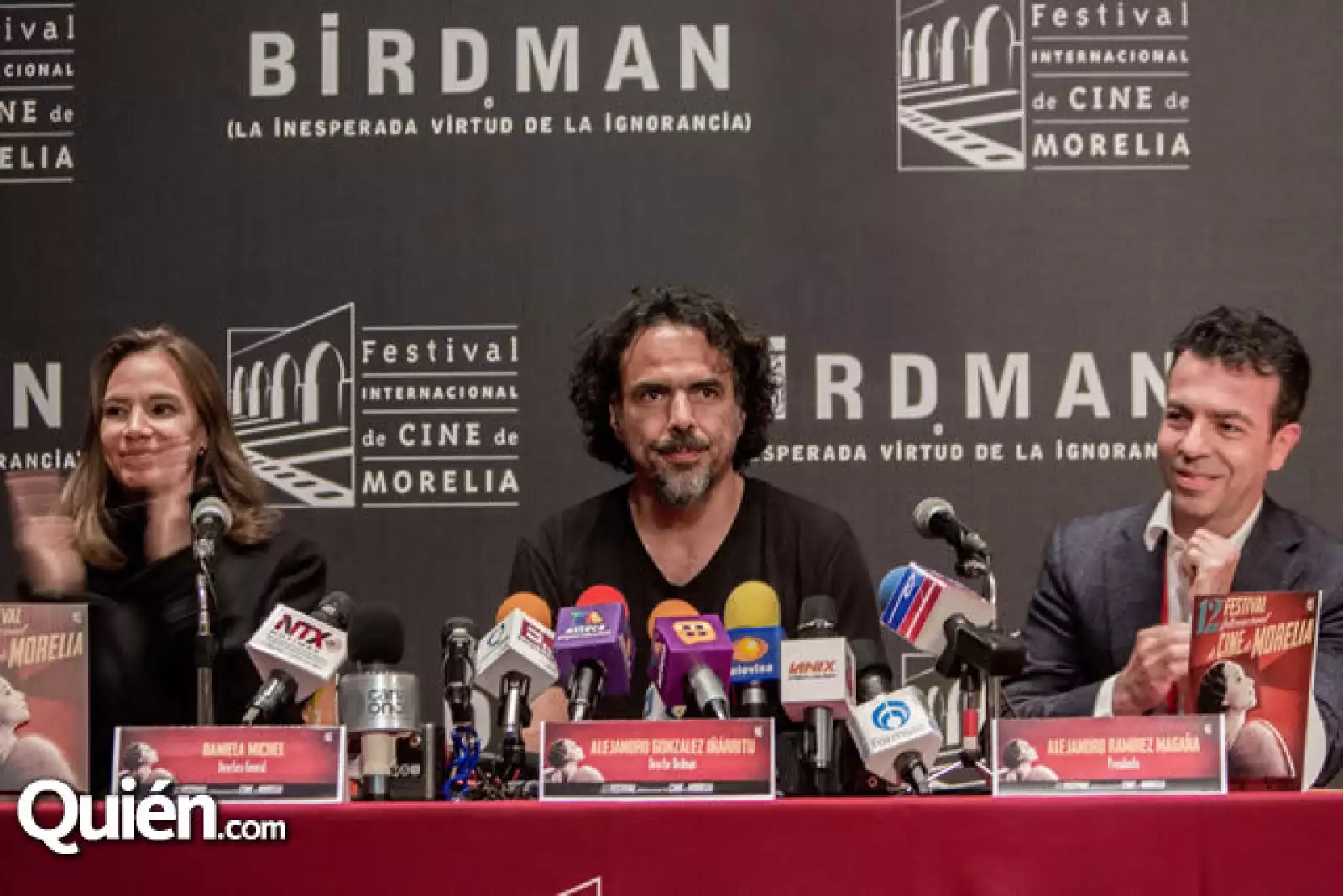 Daniela Michel,Alejandro González Iñárritu,Alejandro Ramírez