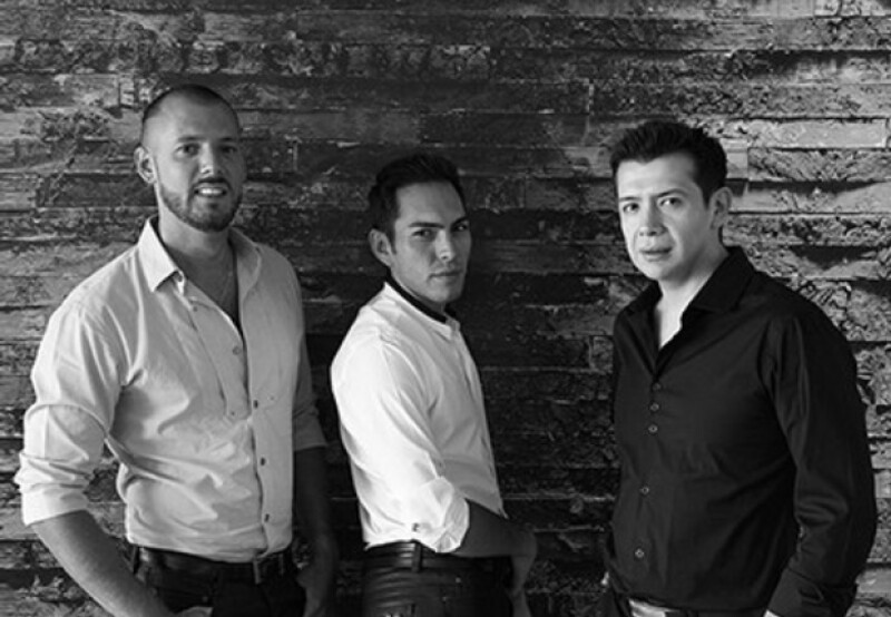 Trabajo en equipo, Marc Launay, Sergio Aguilar y Oscar Huerta.