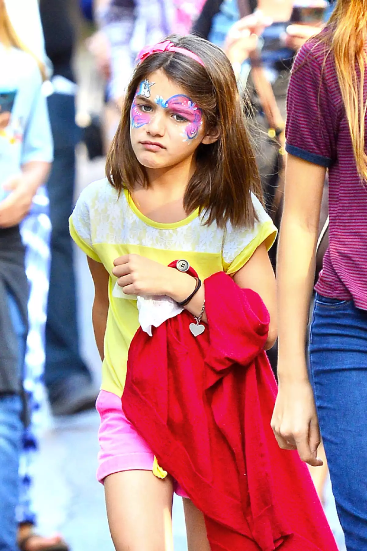 ¿Por qué Suri Cruise se habrá puesto de mal humor?