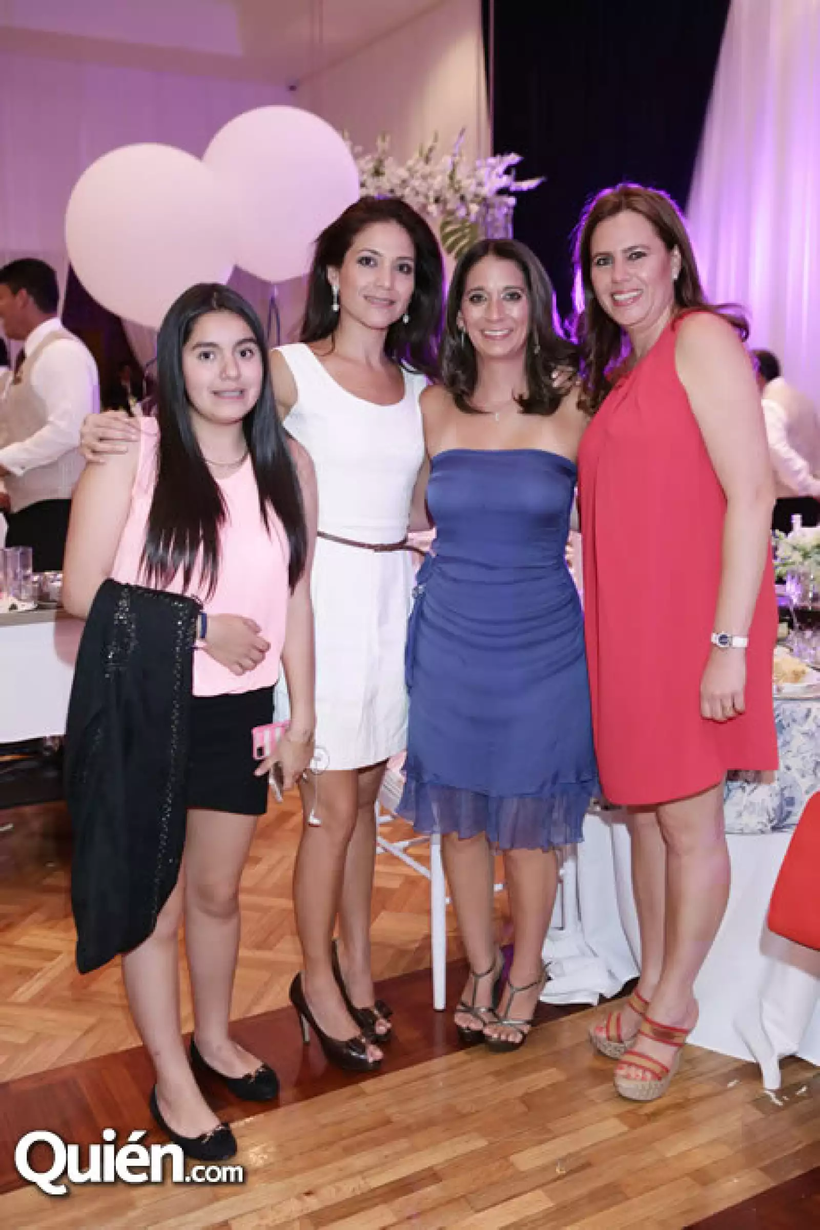 Yazmin Díaz,Yessica Flores,Vania Rose y Adriana Marlet