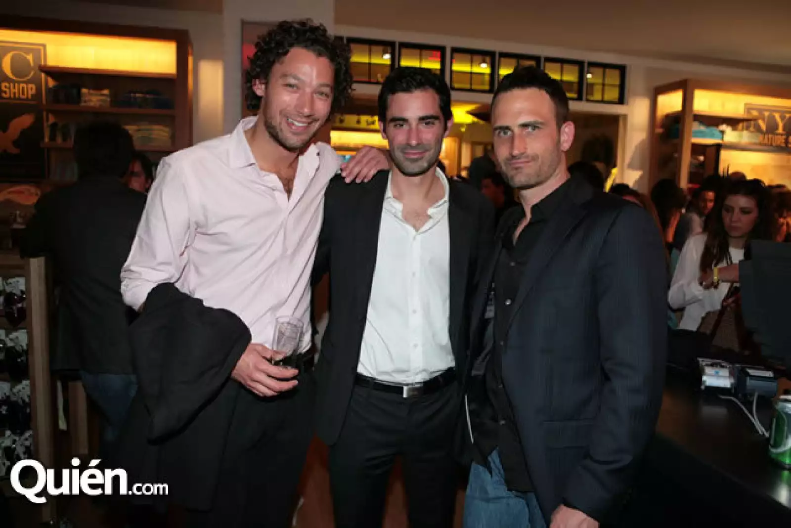 Alex Lietas, Thomas Combe y Maxime Oujevolk