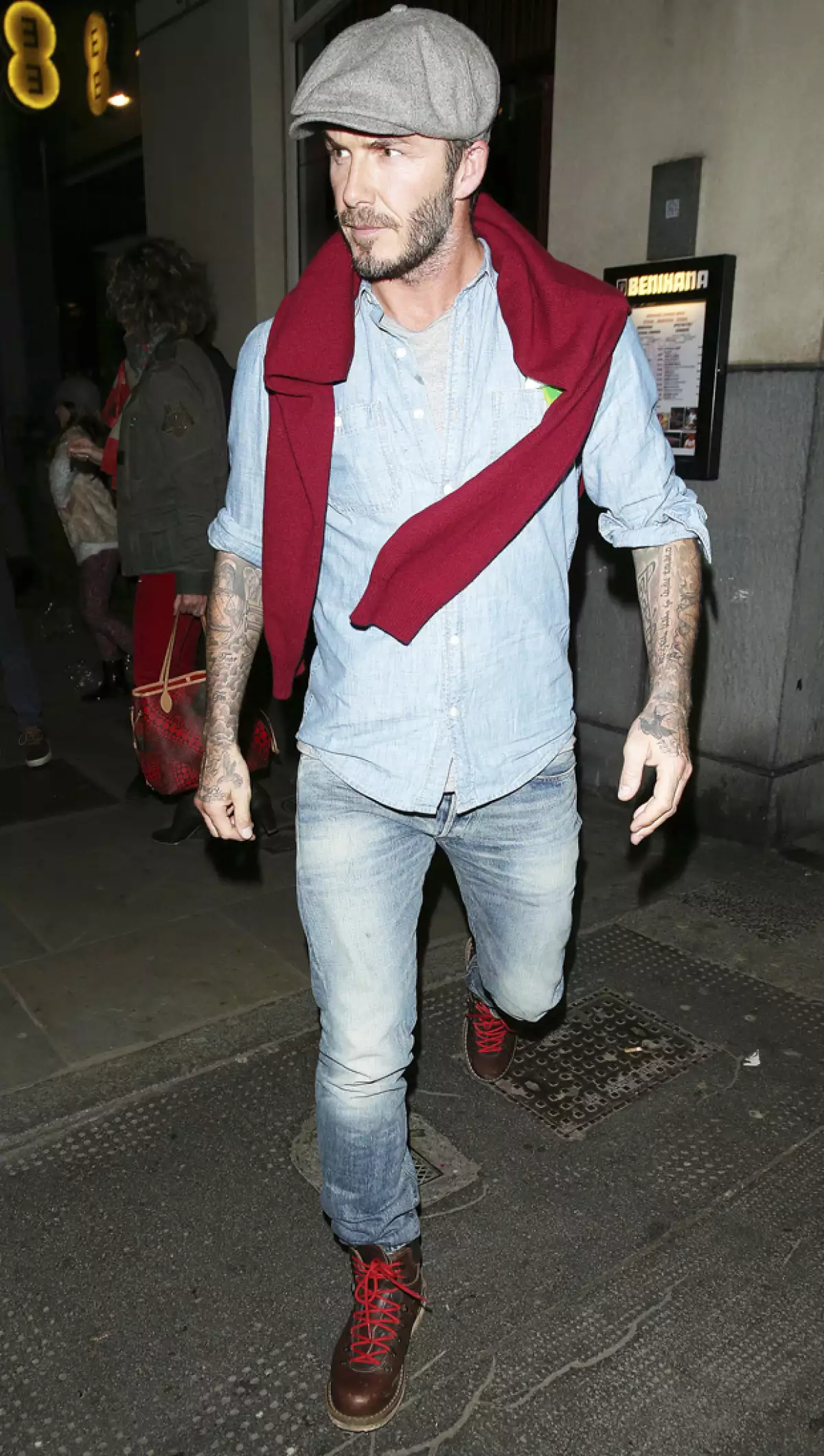 A sus 39 años el ex futbolista continúa robando suspiros a donde quiera que va.