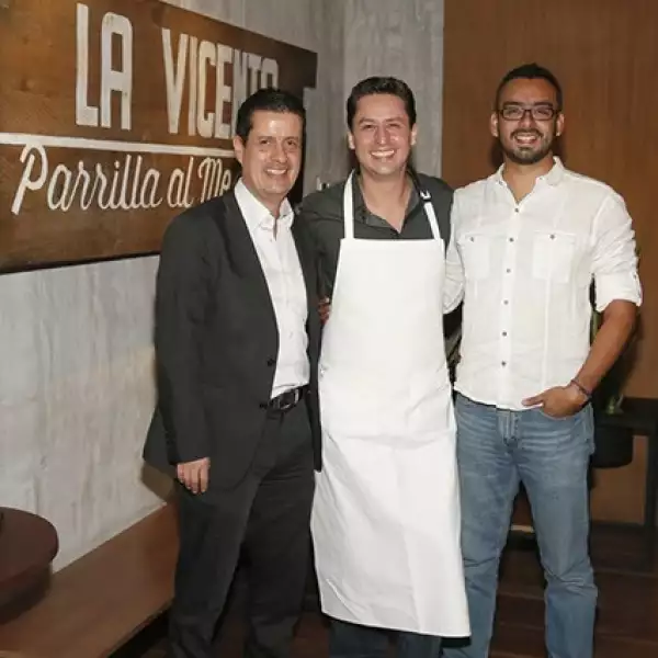 Luis García,Alonso de Regil y Francisco Muñoz