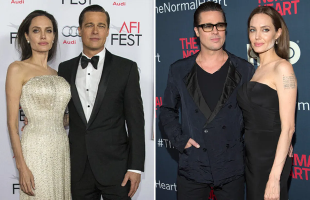 Según The National Enquirer, Brad está muy preocupado por su esposa, quien últimamente se ve extremadamente delgada. ¿Notas la diferencia en sus brazos?