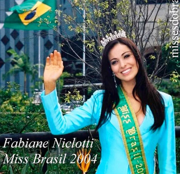Fabiane Niclotti fue Miss Brasil en 2004.