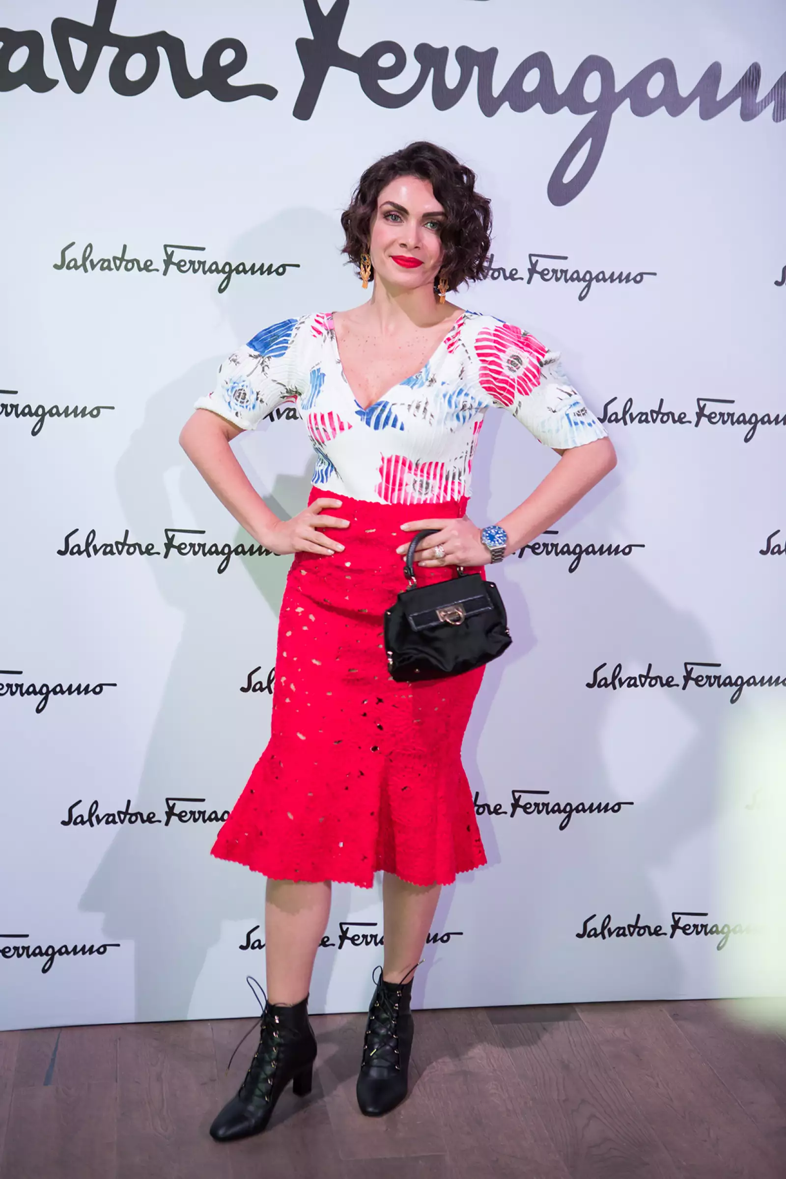 Presentación de la nueva colección de zapatos Ferragamo