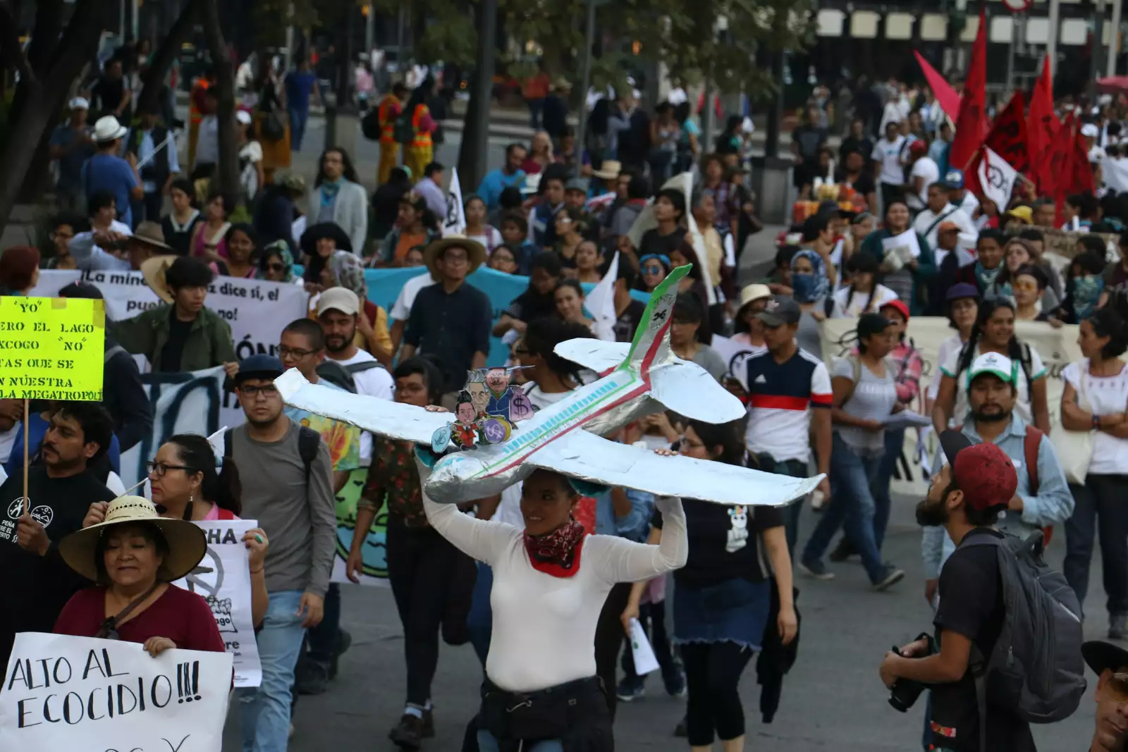 Protesta contra NAIM