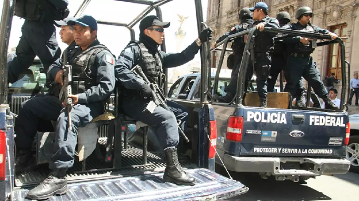 Según las autoridades, 4,500 policías federales patrullan Ciudad Juárez en labores de seguridad pública