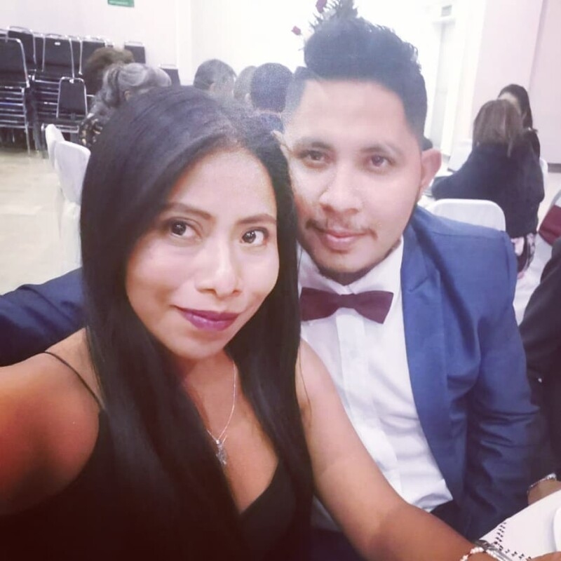 Yalitza Aparicio y André Montes Fuentes