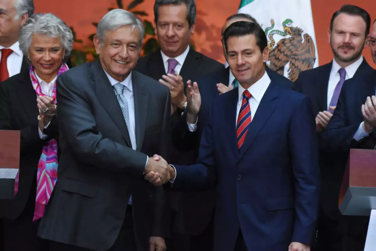 Andrés Manuel López Obrador y Enrique Peña Nieto