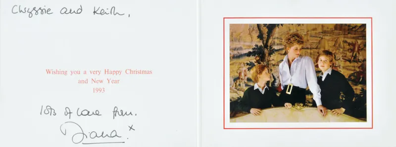 Princess Diana auction, Gloucestershire, Britain - March 2010