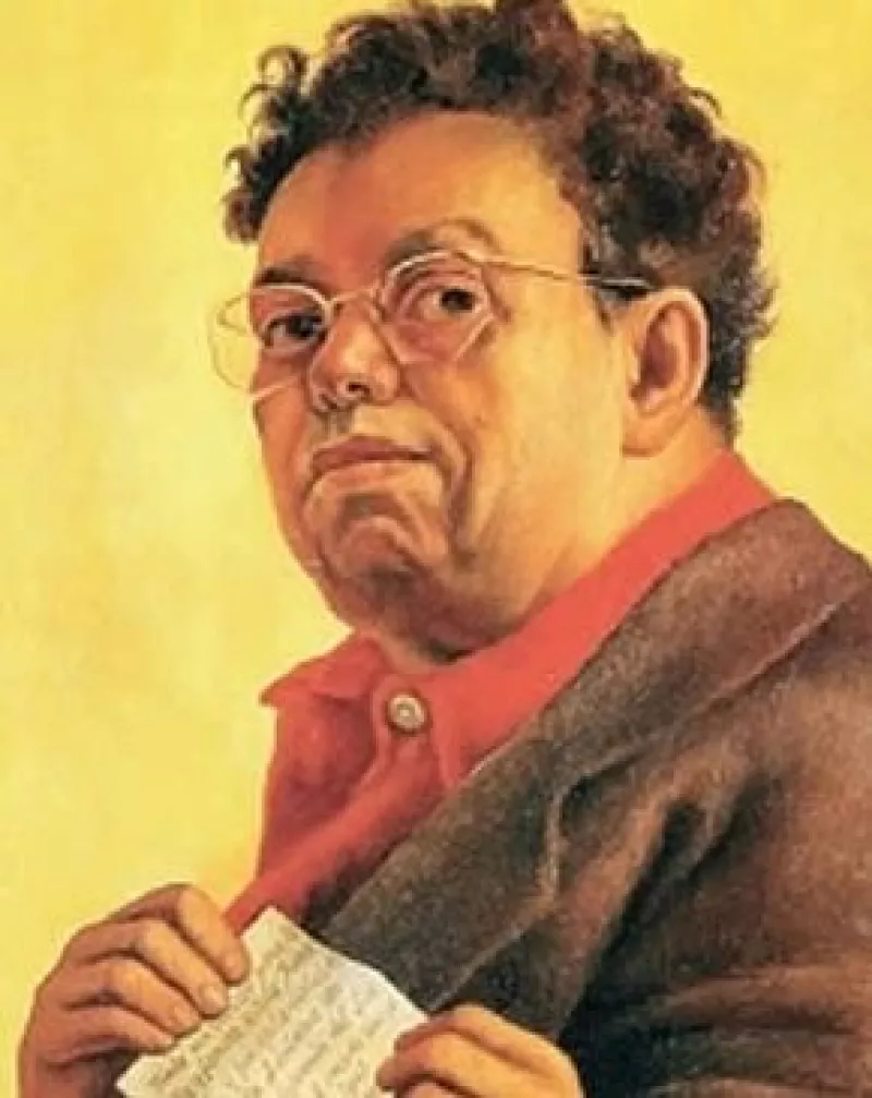 El autorretrato del artista será subastado en la venta de Arte Latinoamericano de la Casa Christie´s, a realizarse los días 28 y 29 de mayo en Nueva York.