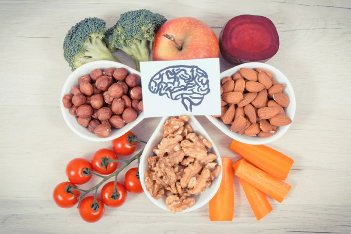 Healthy food for power and good memory.