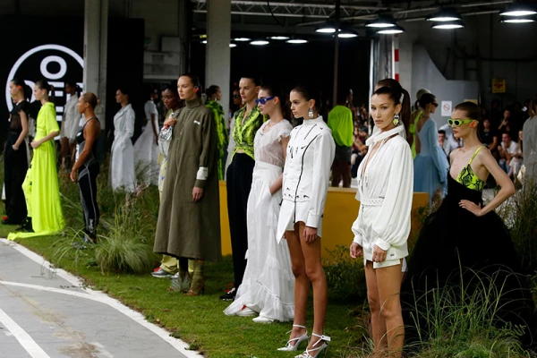 Off White show, Runway, Spring Summer 2019, Paris Fashion Week, France - 27 Sep 2018