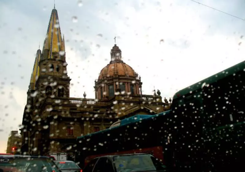 Lluvia en Guadalajara