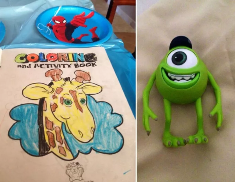El primogénito de la actriz cumplió siete años, por ello, su mamá le festejó con un pastel personalizado y una piñata de Spiderman.