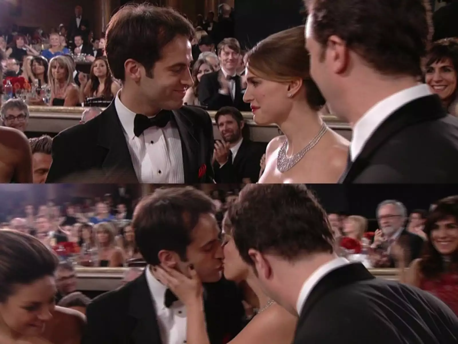 Natalie Portman y su prometido Benjamin Millepied esperan ansiosamente la llegada de su bebé, se conocieron en el set de `Black Swan´ y surgió el amor.