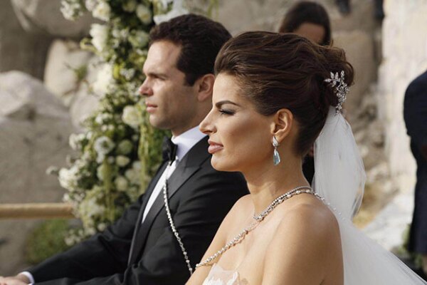 Bárbara y Alejandro son ahora la familia Hank-Coppel.