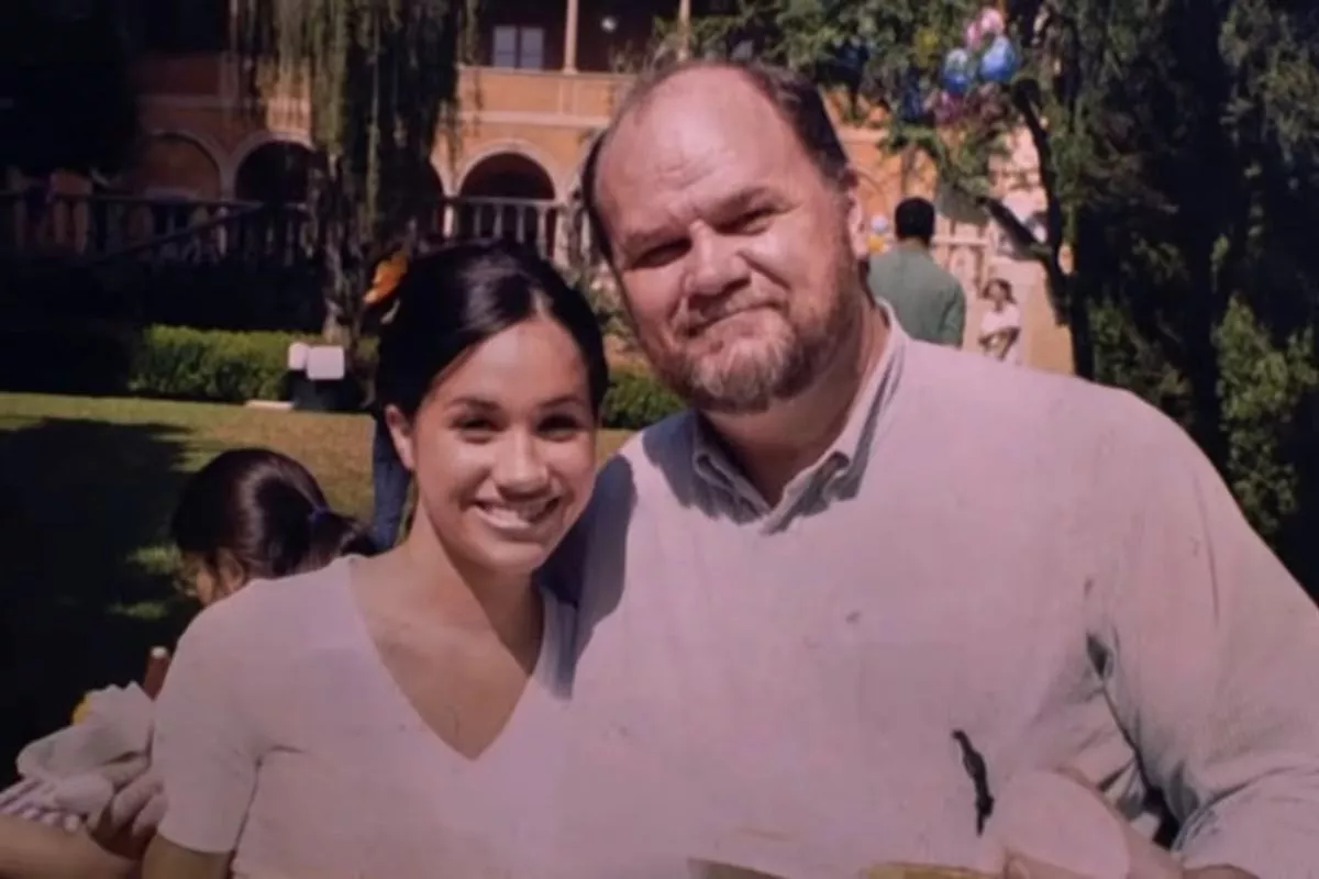 Thomas Markle y Meghan Markle 