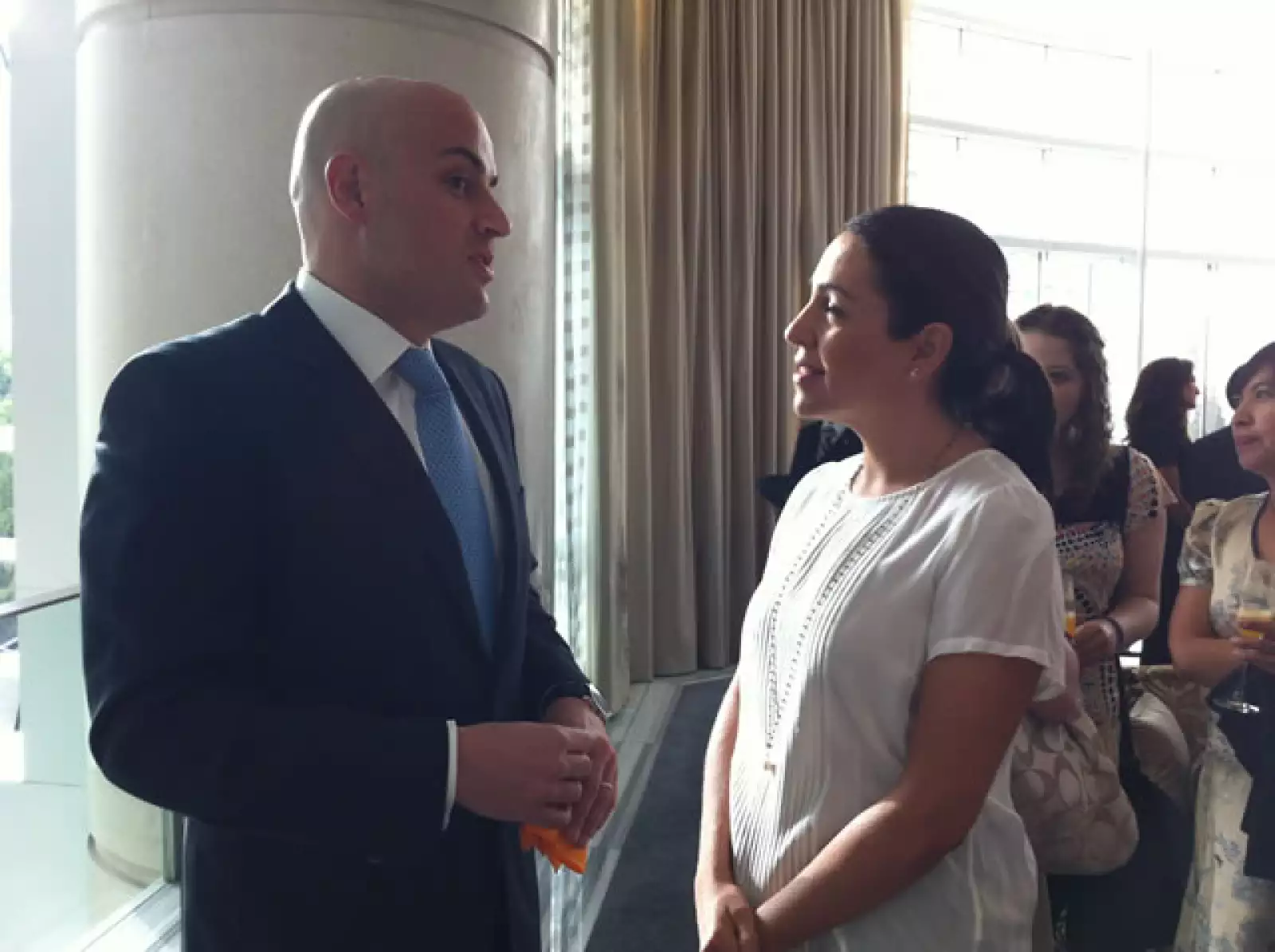 Manuel Rivera, Cristina Pineda.